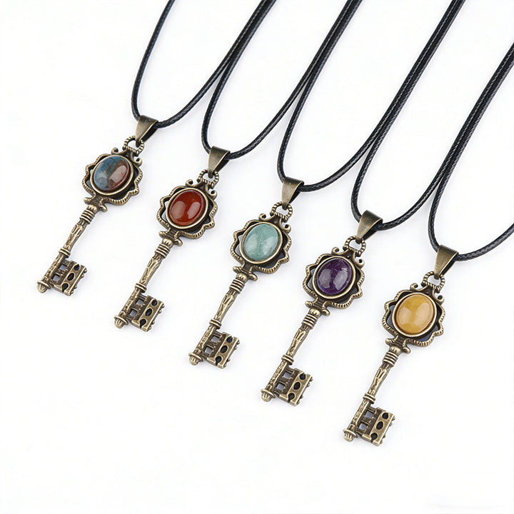Vintage Key Pendant Necklace