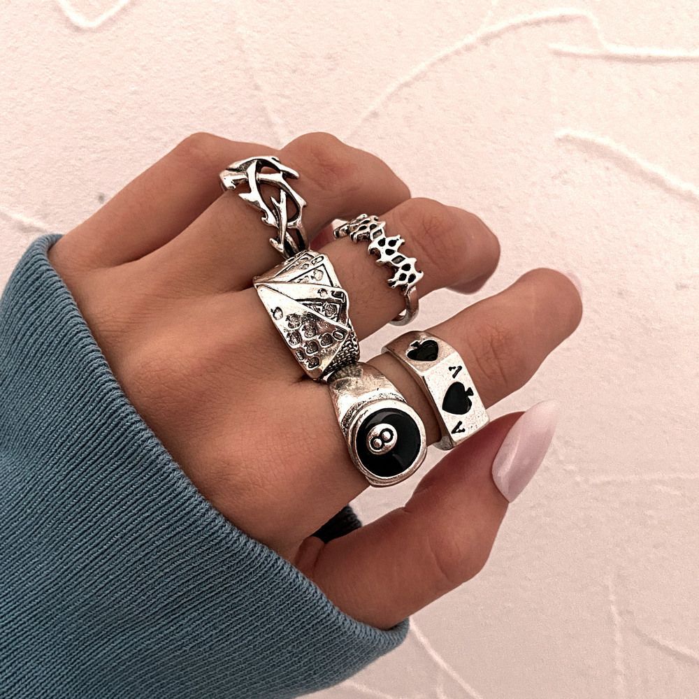 Vintage Gothic Ring Collection