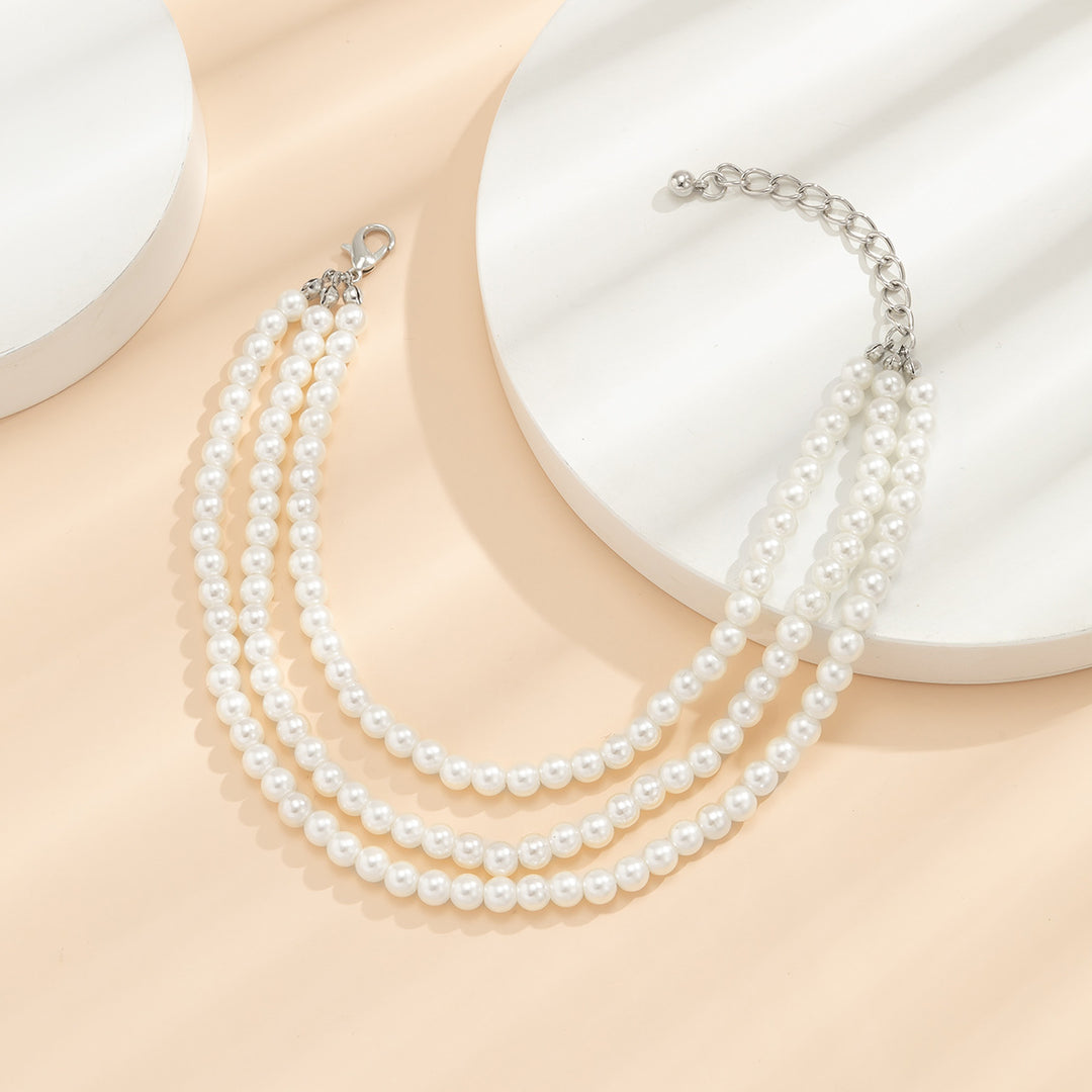 Pearl Layered Anklet