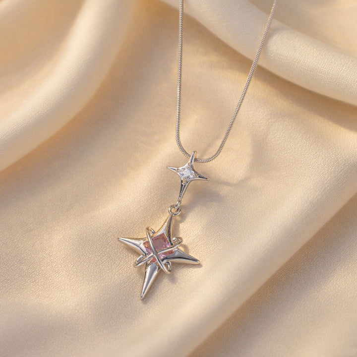 Celestial Star Crystal Necklace