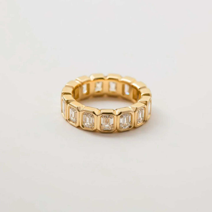 Bezel-Set Eternity Band
