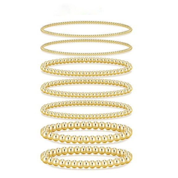 Beaded Stackable Bracelet Set