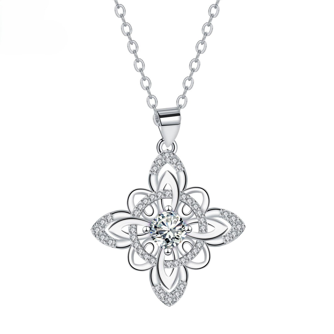 Celtic Birthstone Bloom Necklace