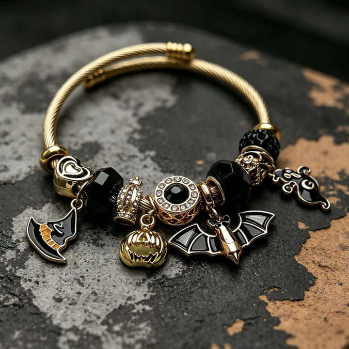 Halloween Charm Bangle