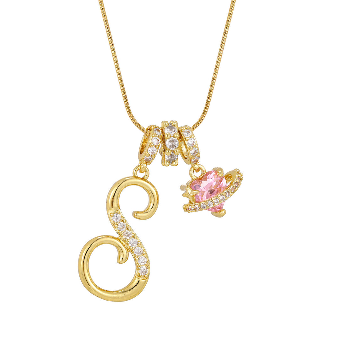 Personalized Letter Charm Necklace