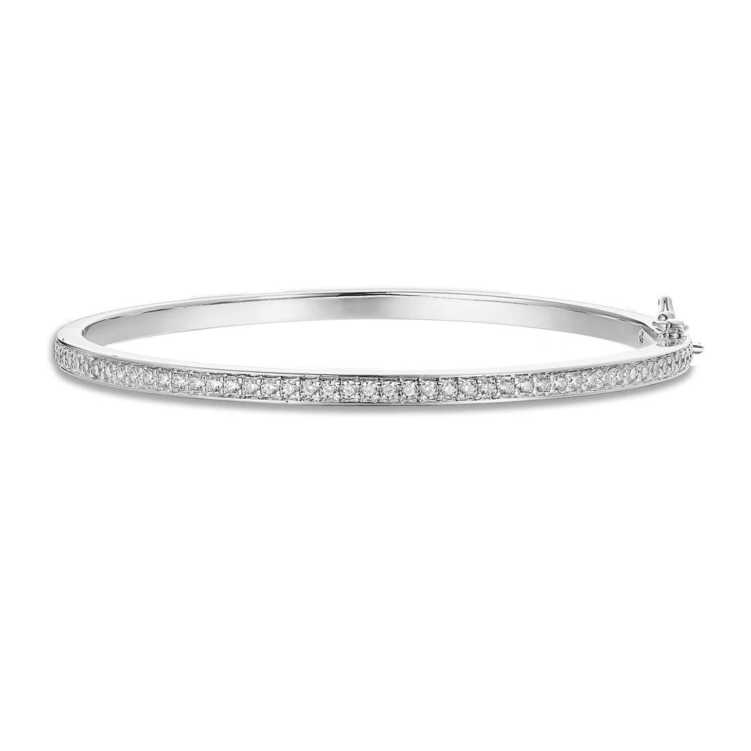Celeste Pavé Bangle Bracelet