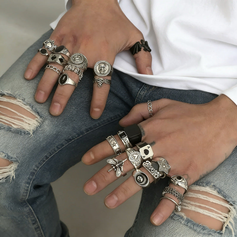 Vintage Gothic Ring Collection