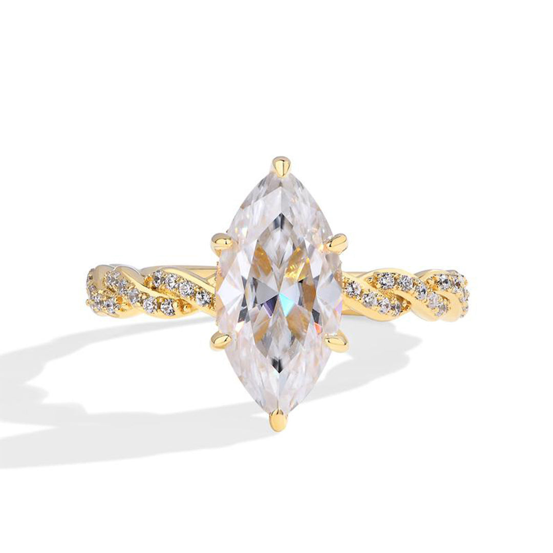 Marquise Brilliance Ring Set