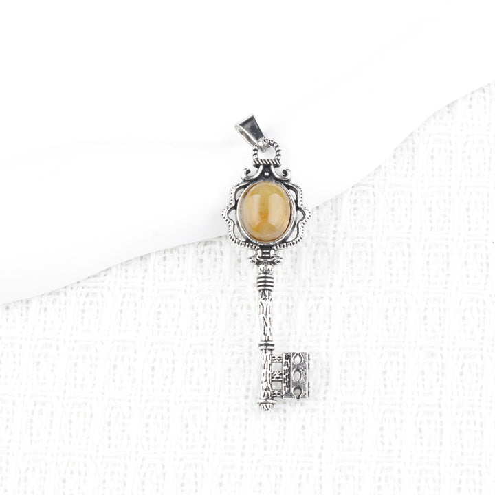 Vintage Key Pendant Necklace