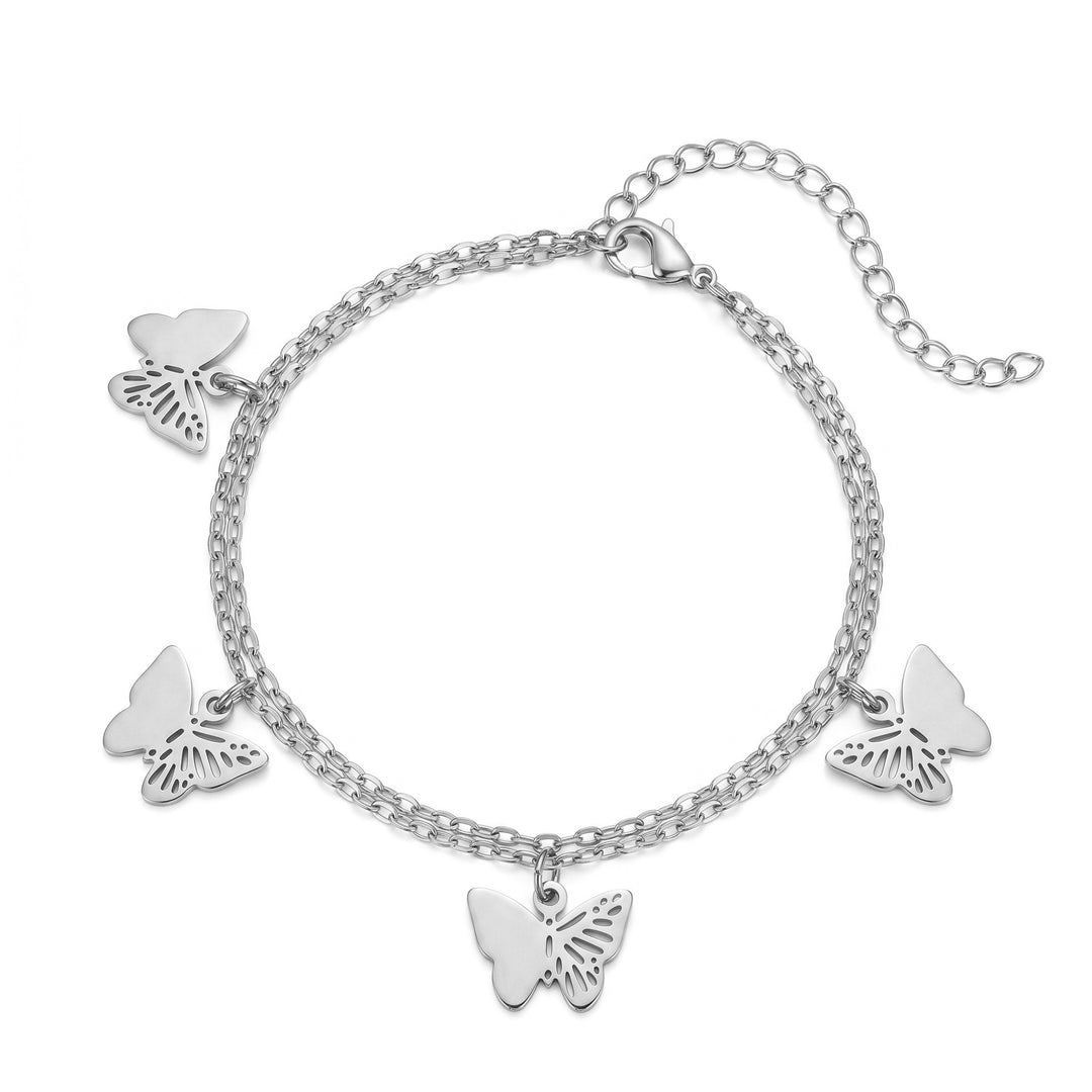 Butterfly Charm Anklet