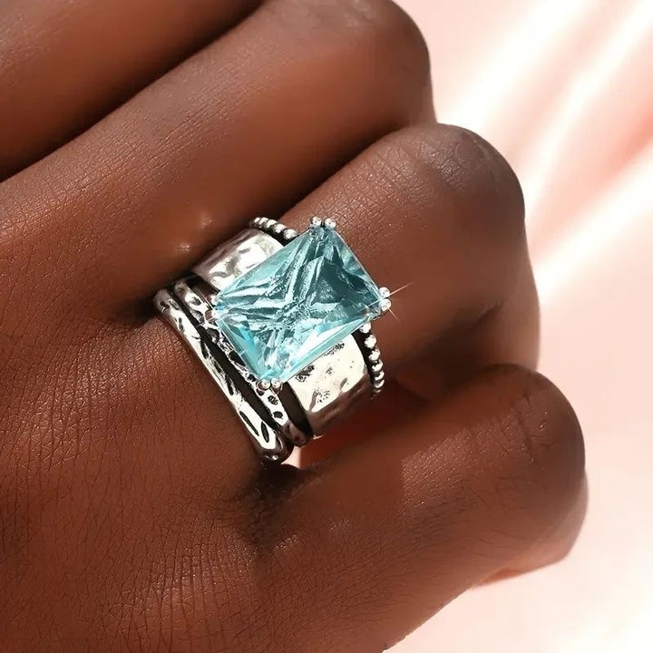 Rustic Wide Band Ring