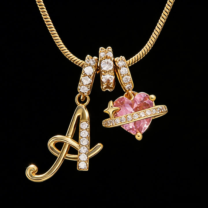 Personalized Letter Charm Necklace