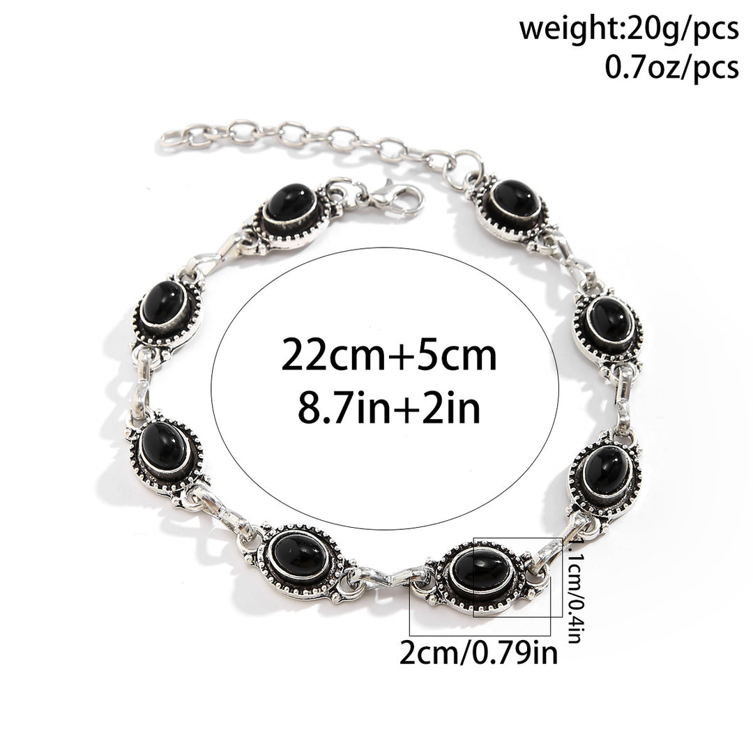 Turquoise Medallion Anklet