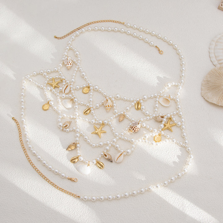 Ocean Pearl Shell Body Chain