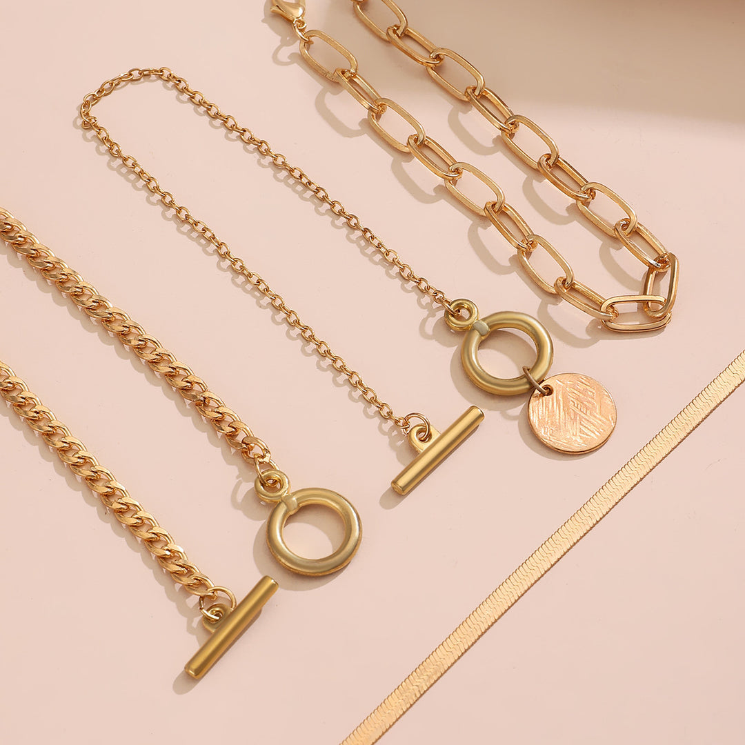 Gold Layered Chain Bracelet