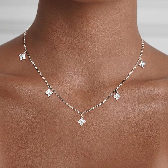 Minimalist Zircon Necklace