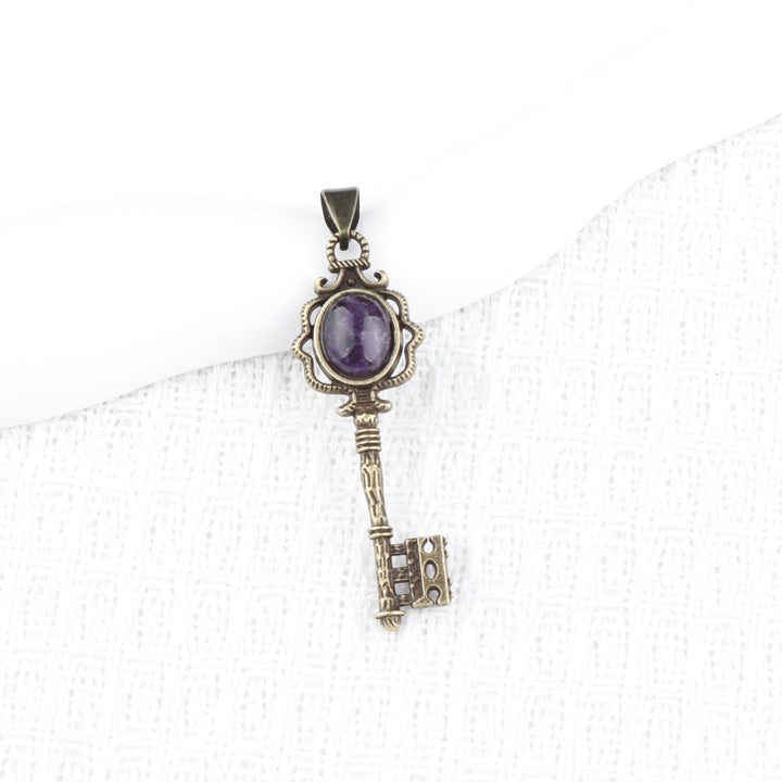 Vintage Key Pendant Necklace