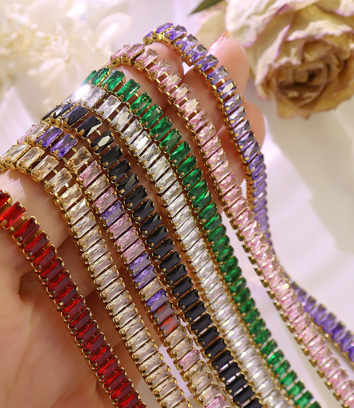 Luxe Zircon Color Bracelet