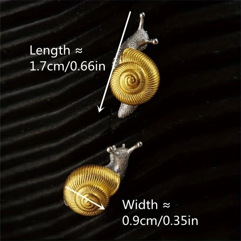 Snail Stud Earrings