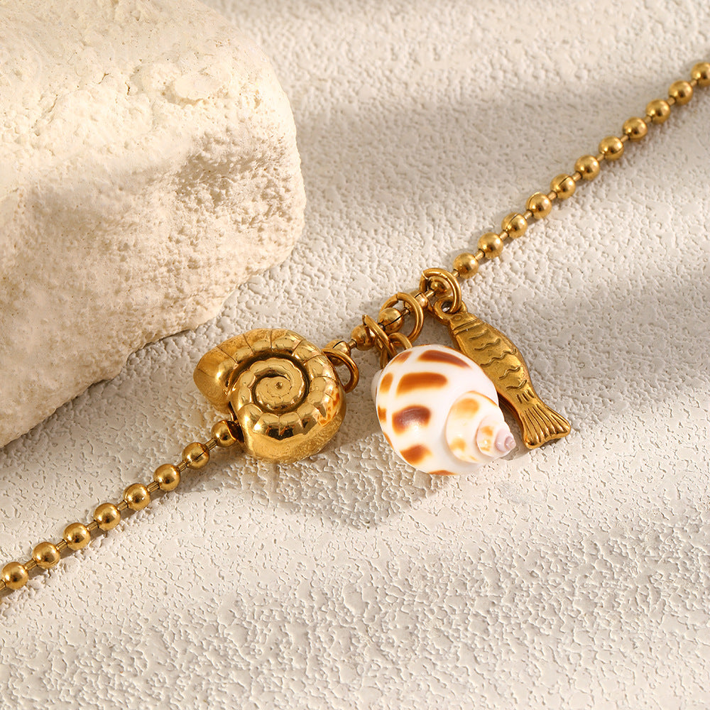 Ocean Charm Anklet