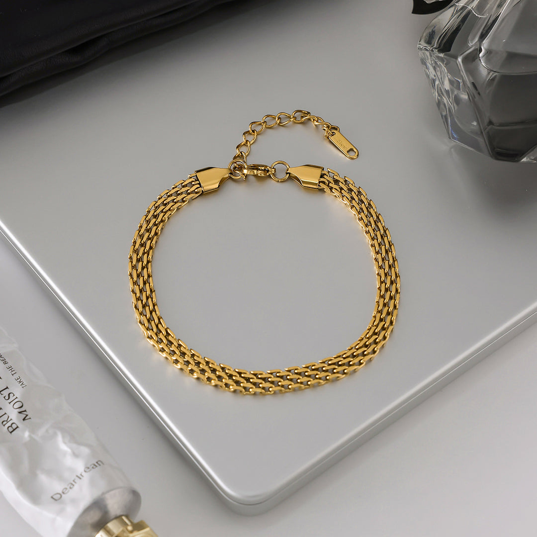 Woven Chain Anklet