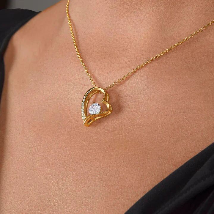 Eternal Knot CZ Necklace