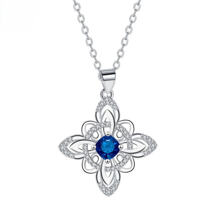 Celtic Birthstone Bloom Necklace