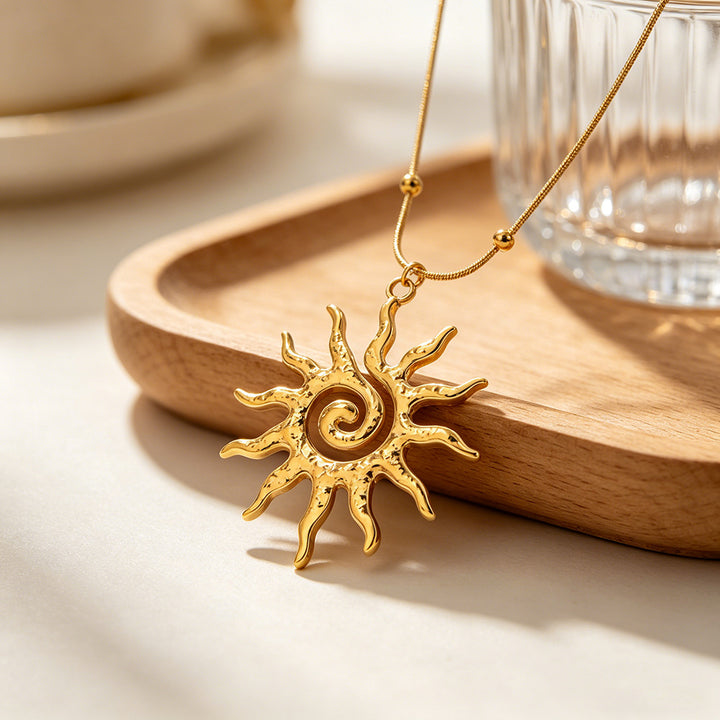 Sunburst Pendant Design