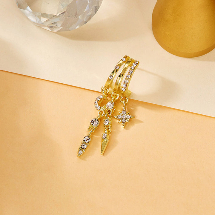 Celestial Zircon Drop Earrings