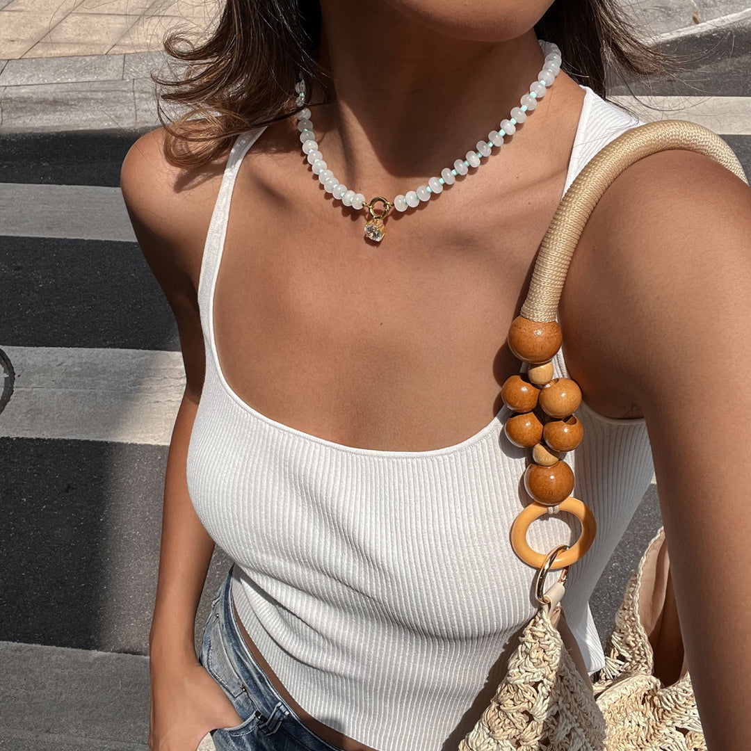 Beaded Charm Necklace