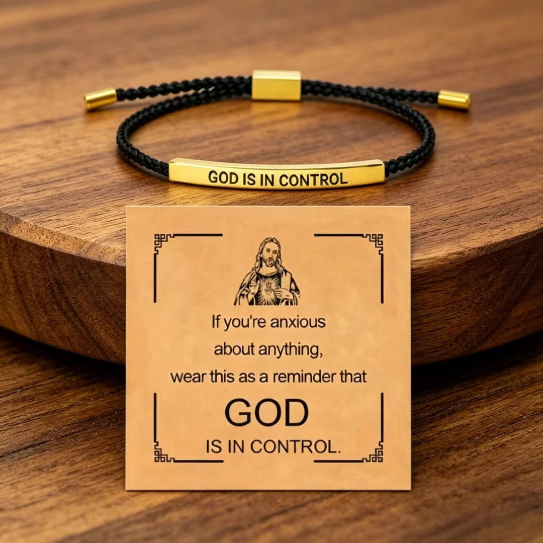 God Is In Control Bracelet