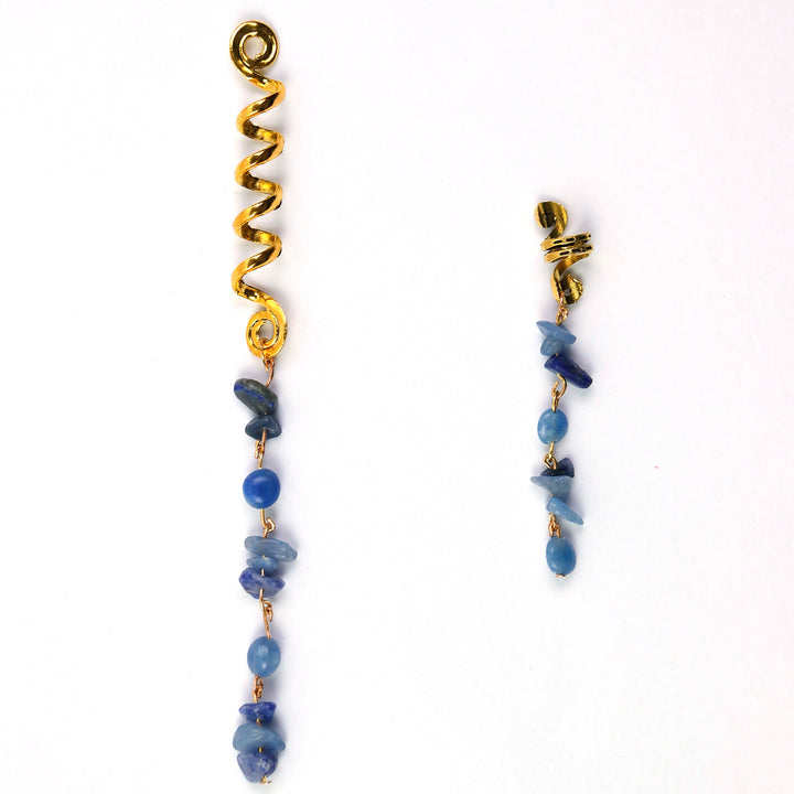 Boho Stone Tassel Hair Accessory