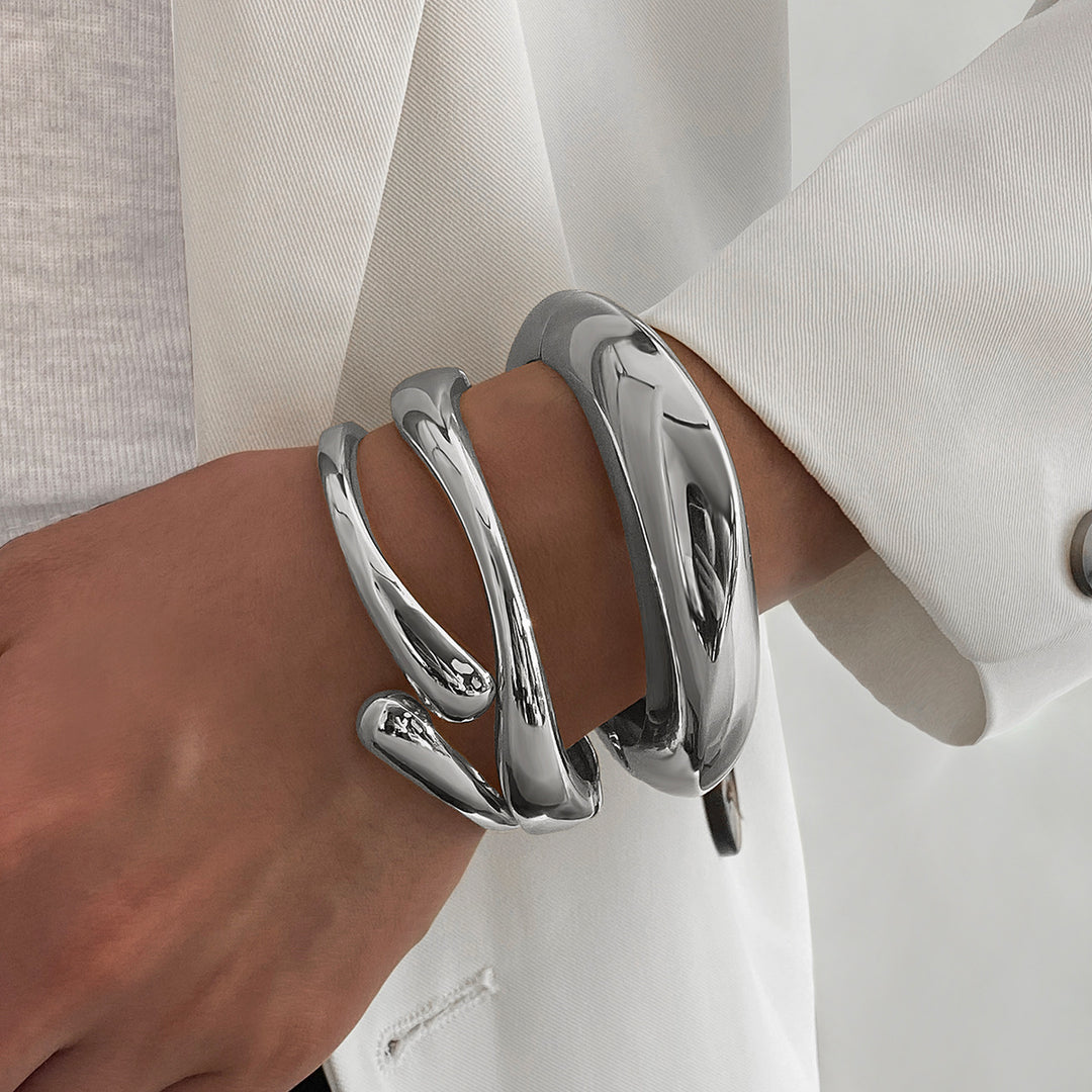 Minimalist Open Cuff Bracelet