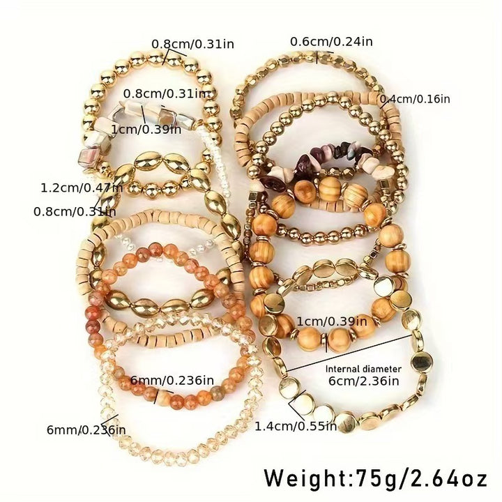 Boho Mixed Bead Bracelet