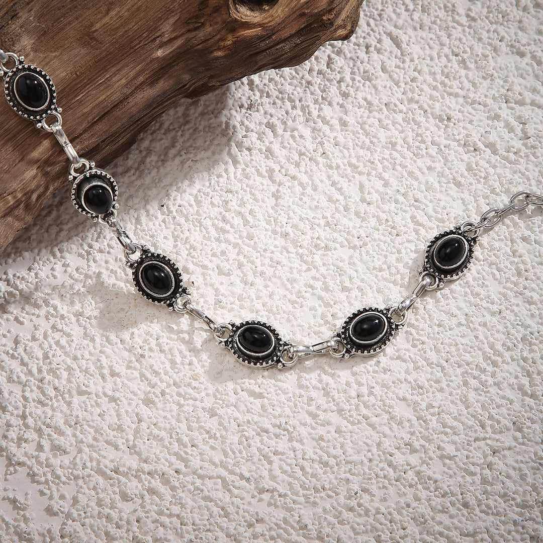 Turquoise Medallion Anklet