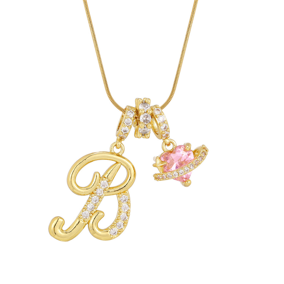 Personalized Letter Charm Necklace