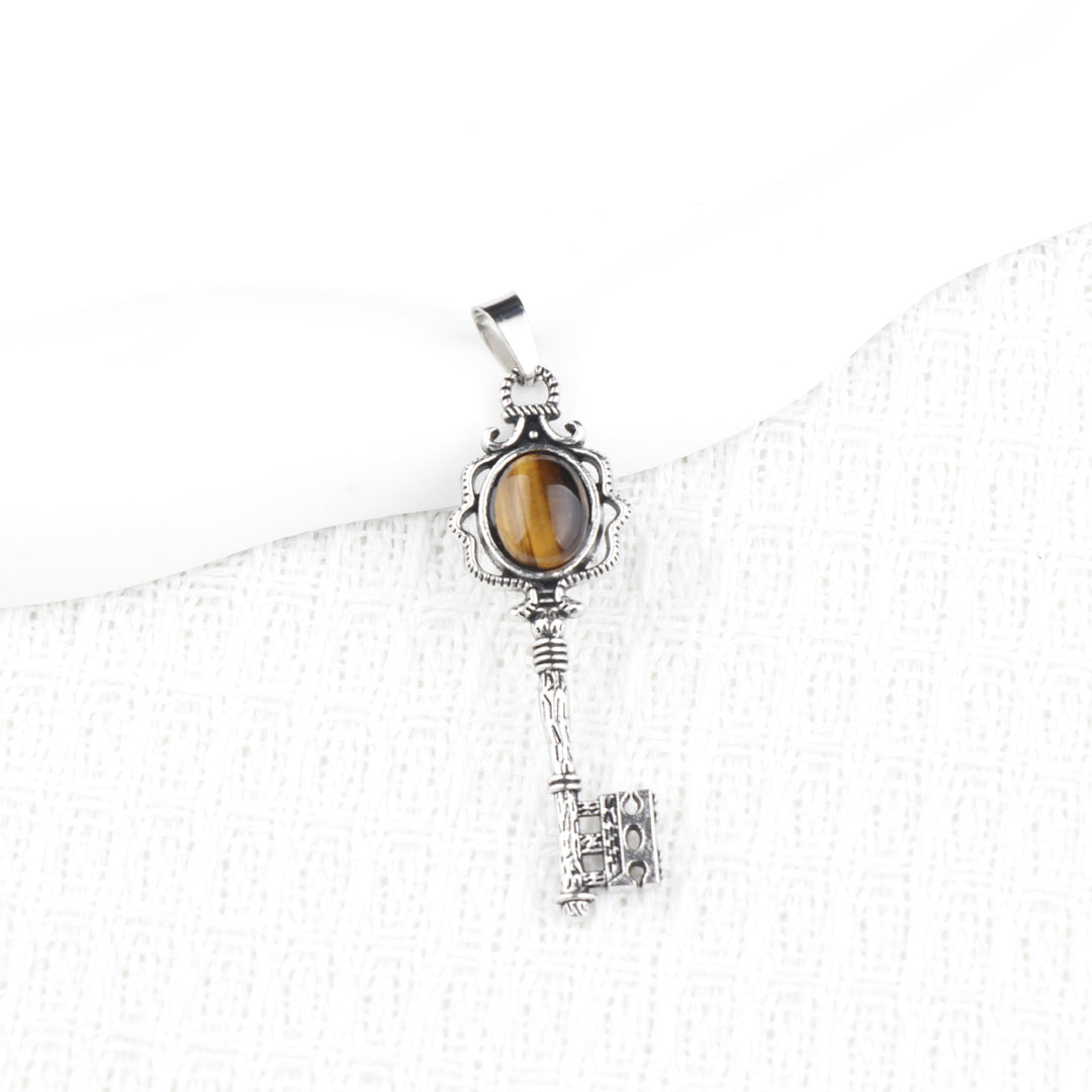 Vintage Key Pendant Necklace