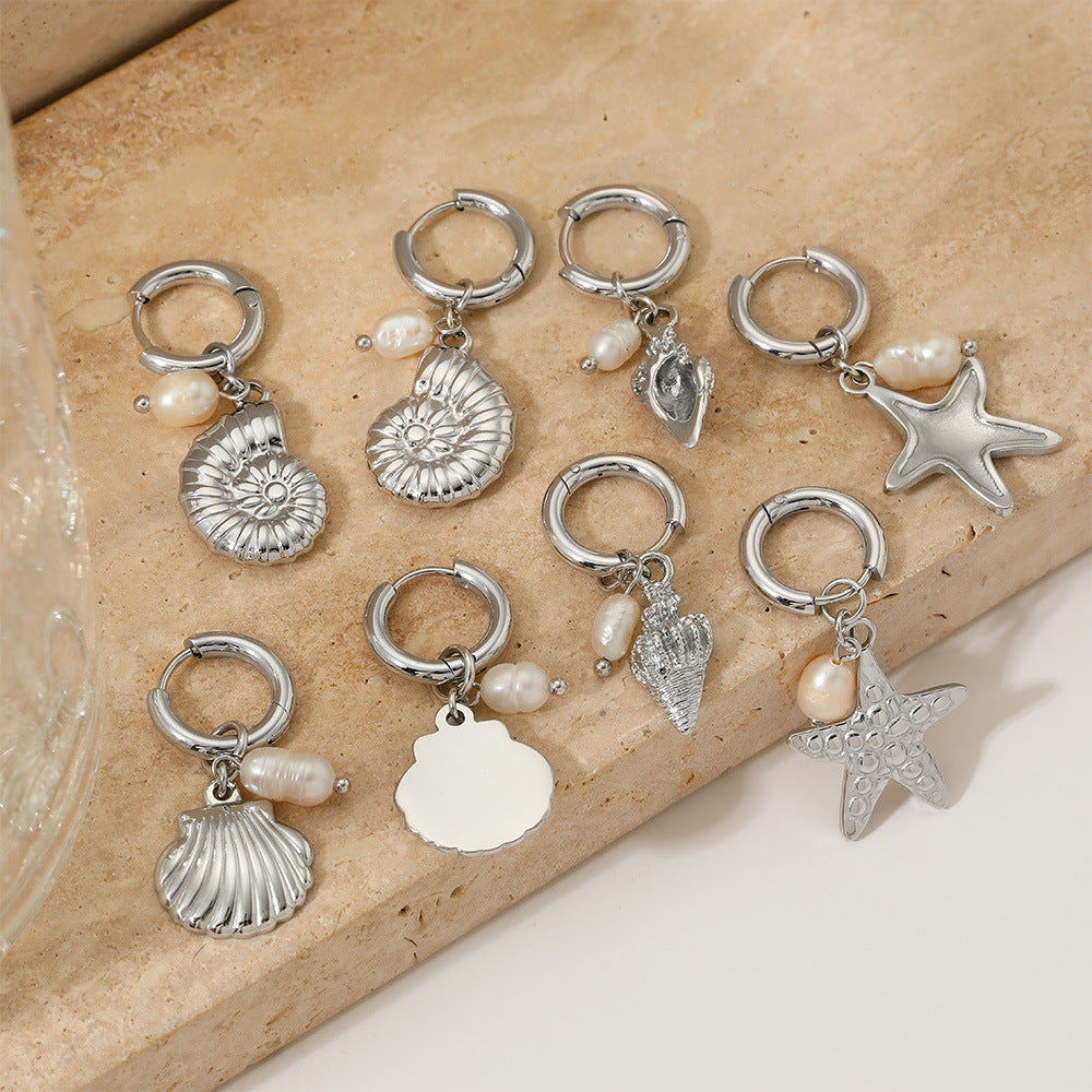Summer Beach Charm Earrings