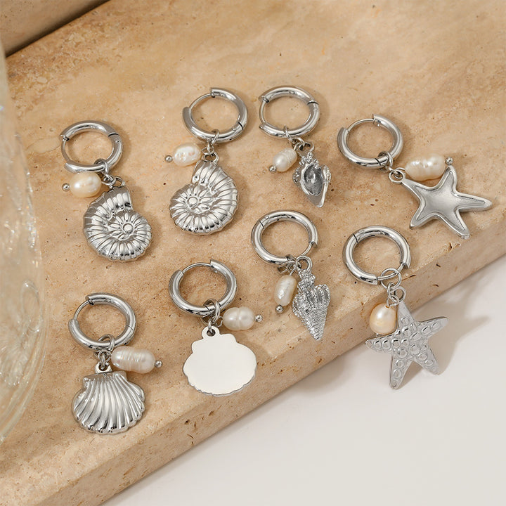 Summer Beach Charm Earrings