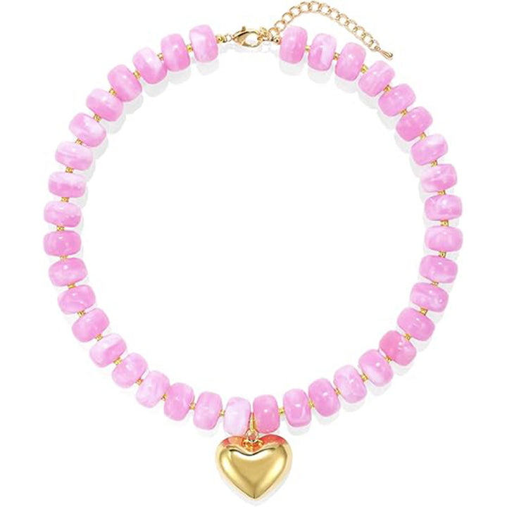 Colorful Natural Stone Necklace