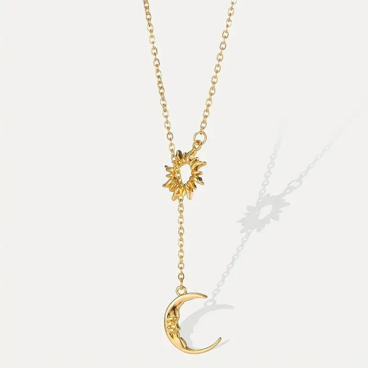 Celestial Crescent Moon Necklace