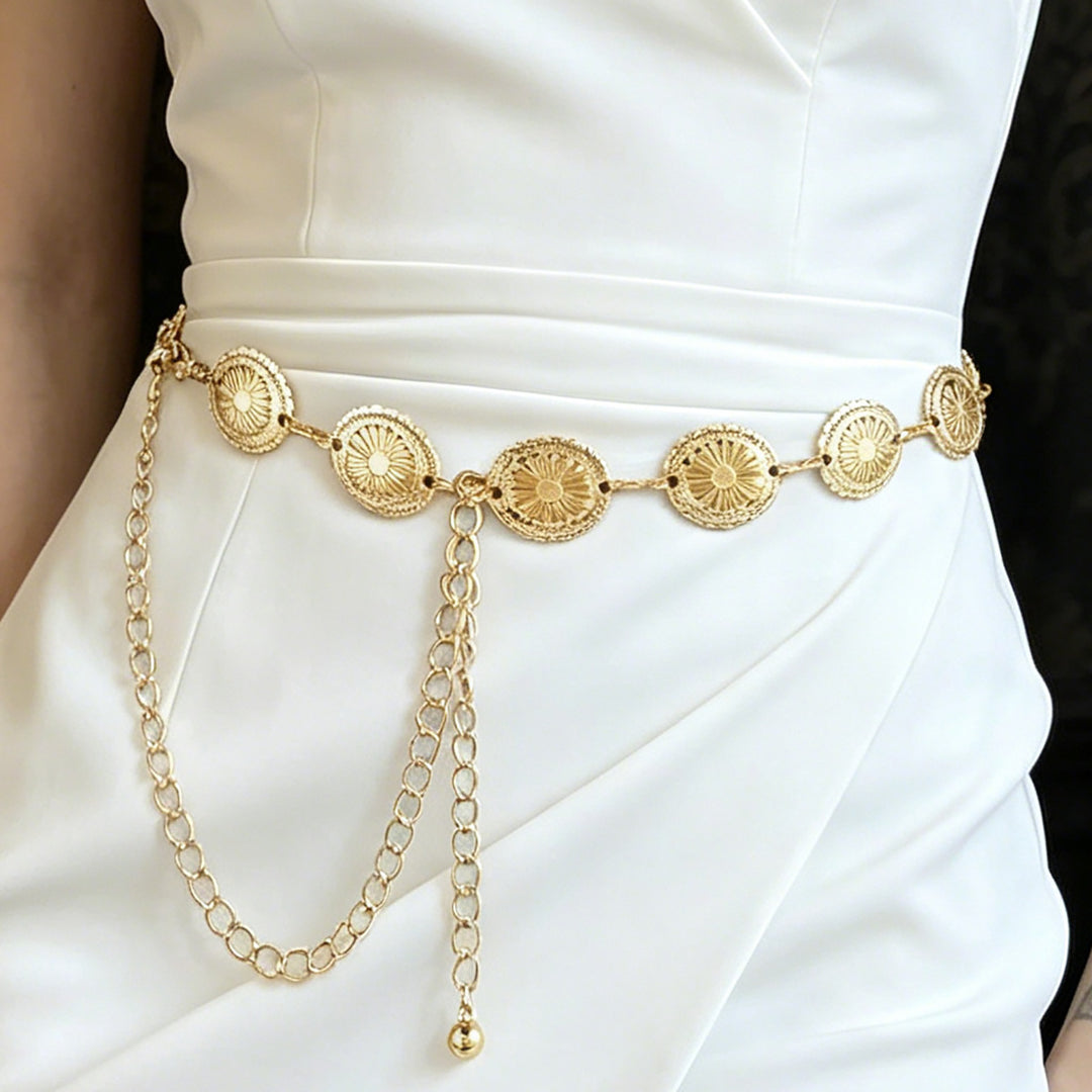 Vintage Medallion Waist Belt