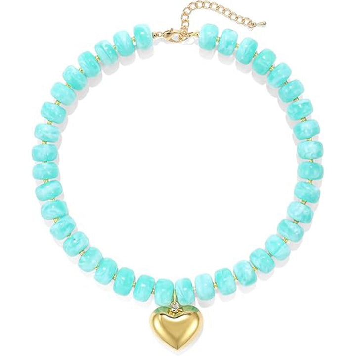 Colorful Natural Stone Necklace