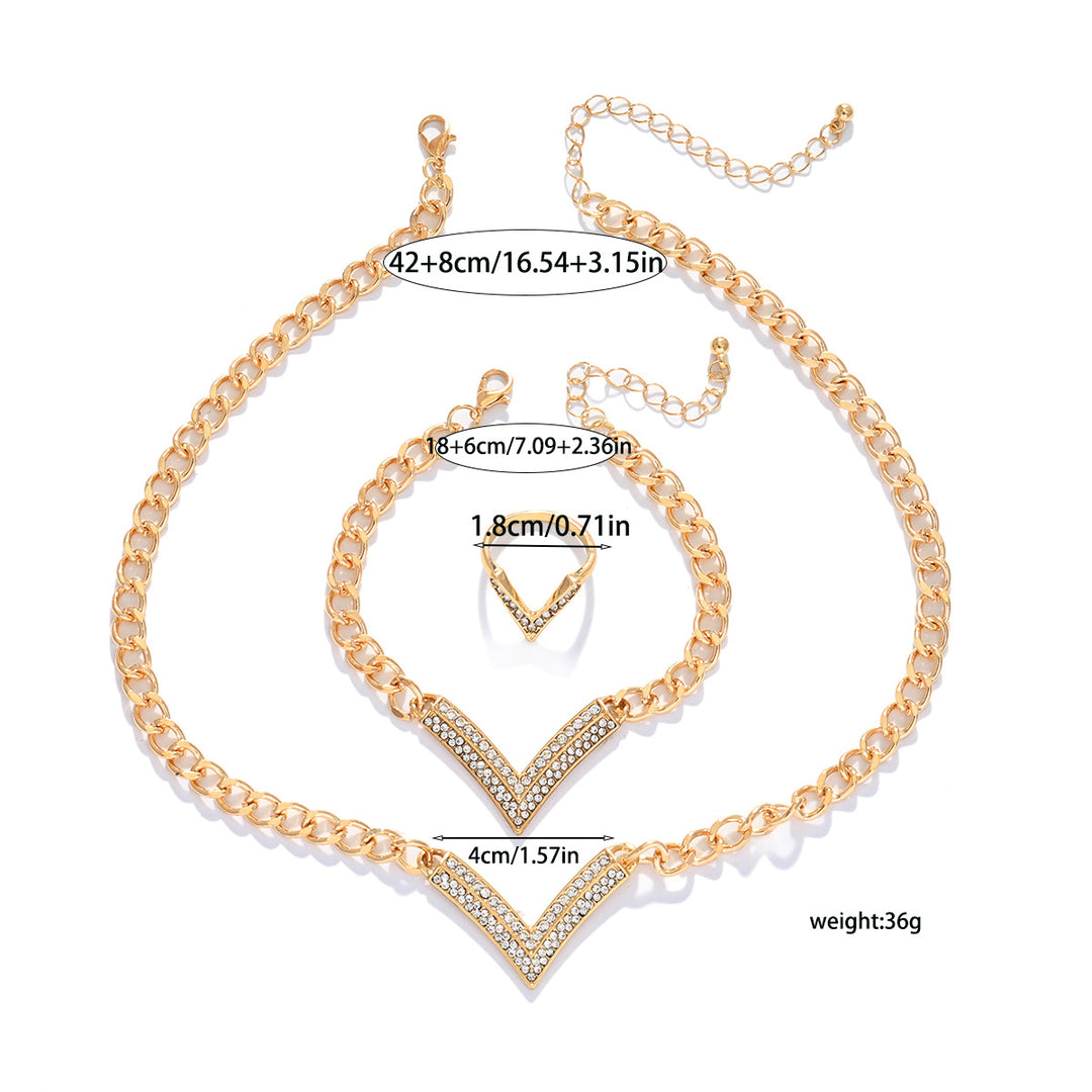 Vera V-Shaped Jewelry Set