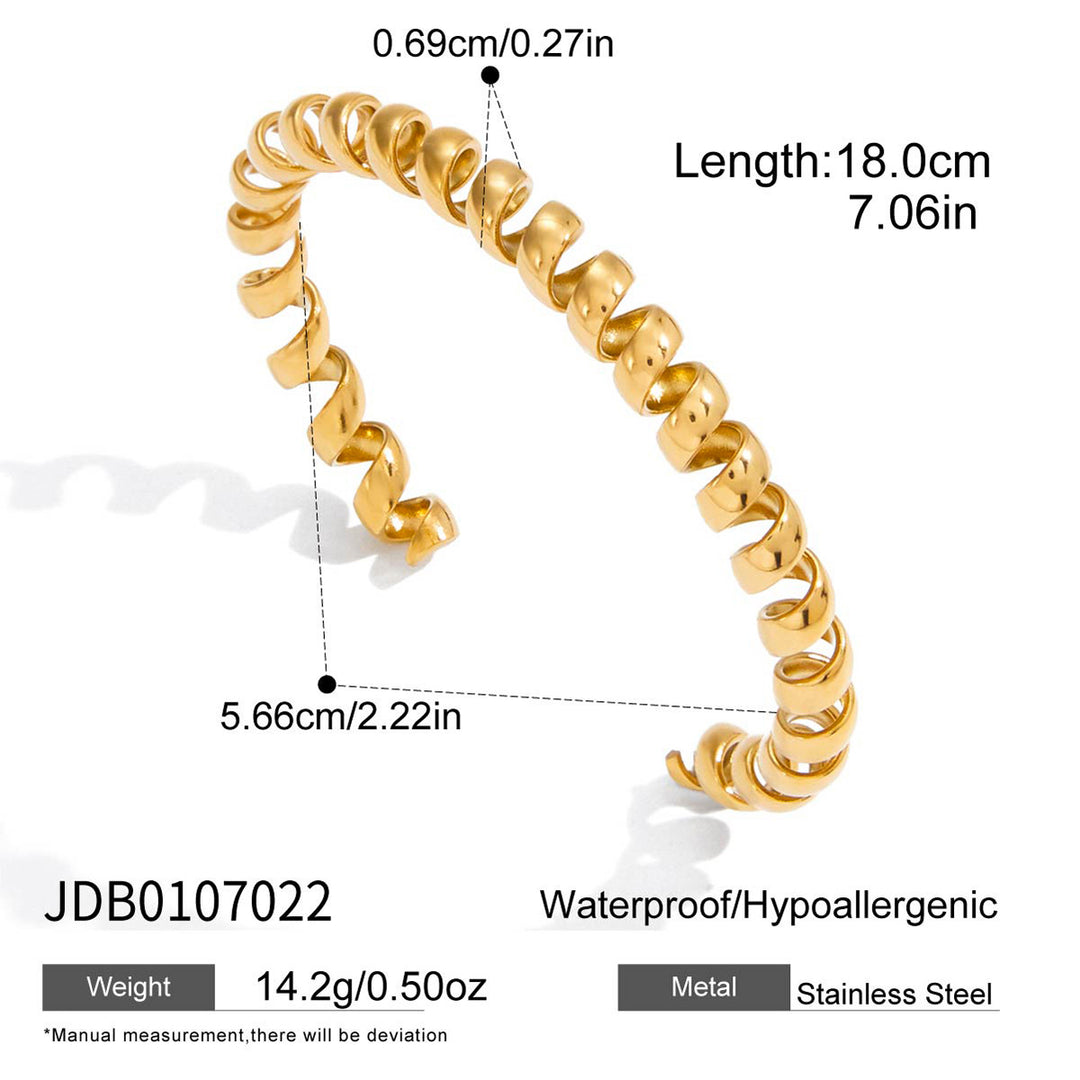 Twist Open Cuff Bracelet