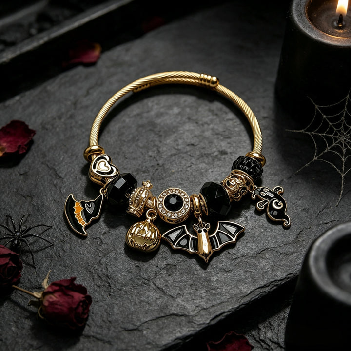 Halloween Charm Bangle