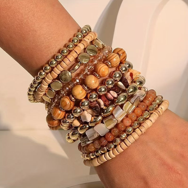Boho Mixed Bead Bracelet
