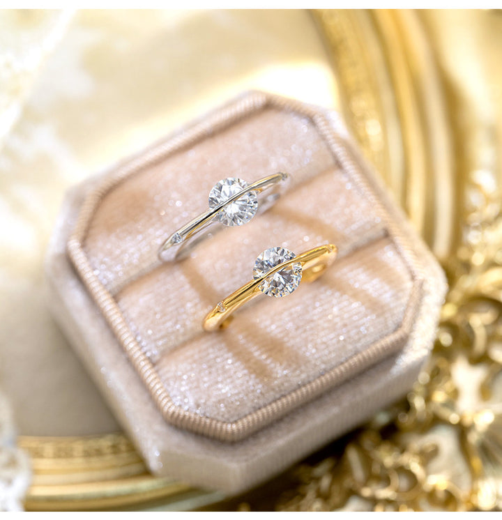 Floating Stone Elegance Ring