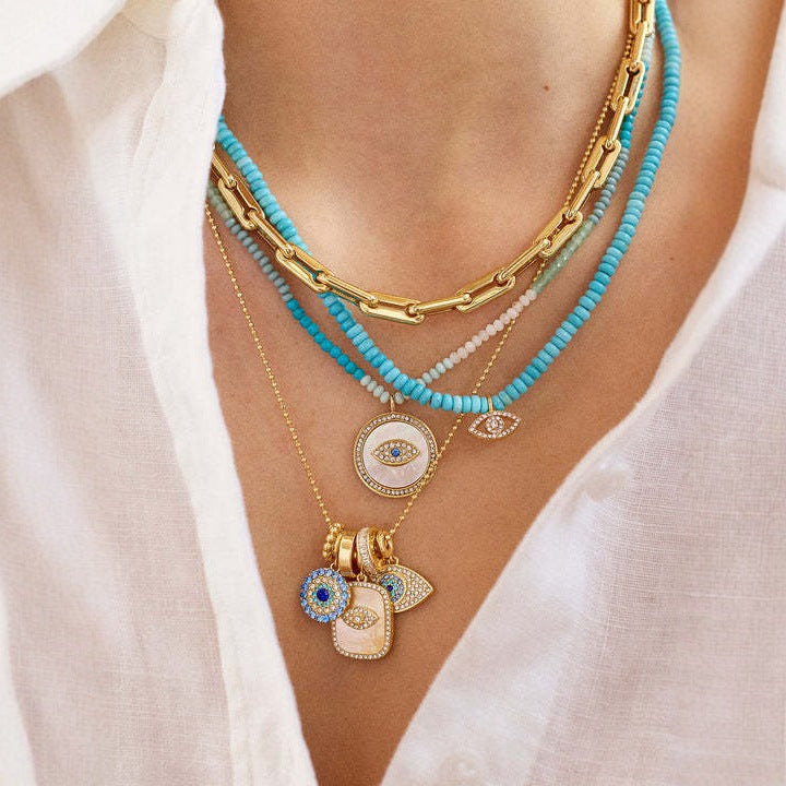 Mystic Eye Charm Necklace