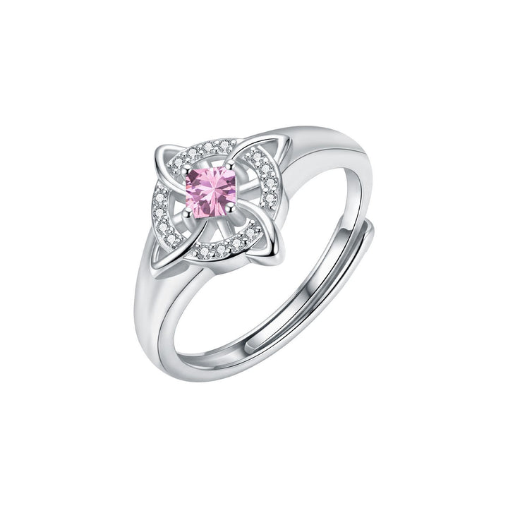 Birthstone Celtic Knot Ring